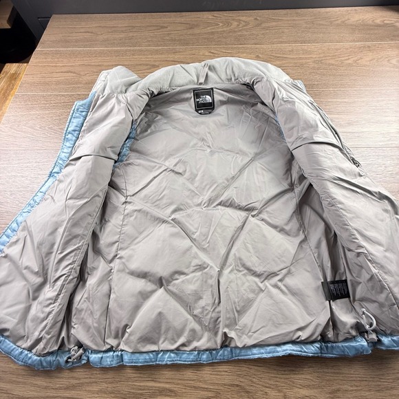 The North Face Womens Aconcagua 550 Down Insulated Puffer Vest Light Blue Medium - Picture 12 of 16